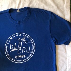 Yamaha bLU cRU t shirt